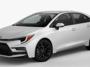 Toyota Corolla 2023 3D Модель