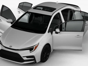 Toyota Corolla 2023 3D Model