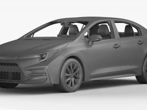 Toyota Corolla 2023 3D Model