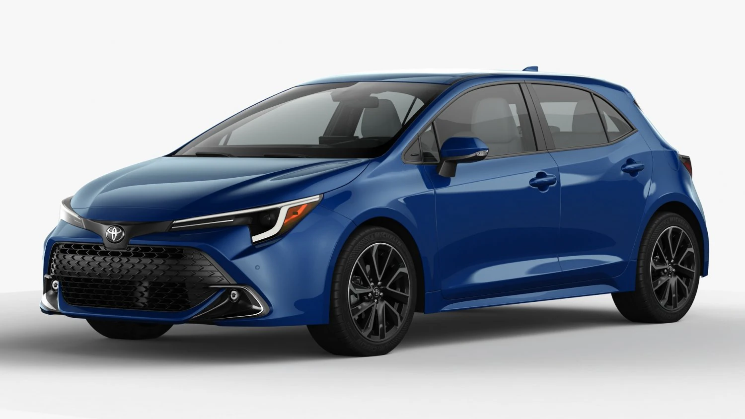 Toyota Corolla Hatchback 2023 3D Model .c4d .max .obj .3ds .fbx .stl .blend 