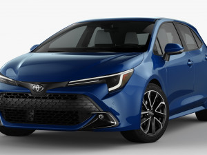Toyota Corolla Hatchback 2023 Modelo 3D