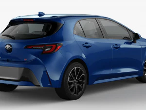 Toyota Corolla Hatchback 2023 3D Model
