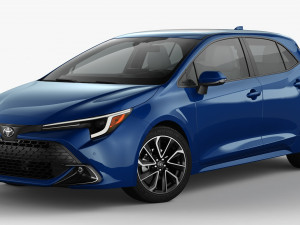 Toyota Corolla Hatchback 2023 Modelo 3D