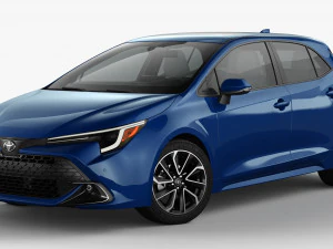 Toyota Corolla Hatchback 2023 3D Model