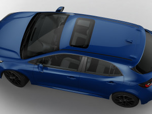 Toyota Corolla Hatchback 2023 Modelo 3D