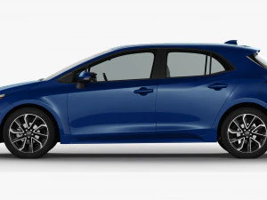 Toyota Corolla Hatchback 2023 3D Model
