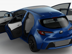 Toyota Corolla Hatchback 2023 Modelo 3D