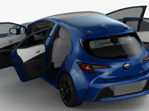 Toyota Corolla Hatchback 2023 3D Model