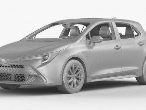 Toyota Corolla Hatchback 2023 Modelo 3D
