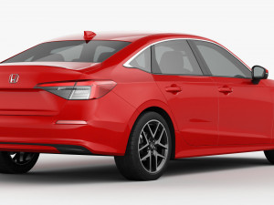 Honda Civic Sedan 2022 Modelo 3D