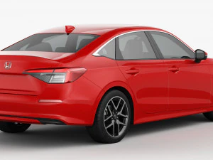 Honda Civic Sedan 2022 3D Model
