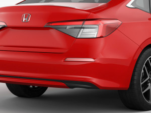 Honda Civic Sedan 2022 Modelo 3D
