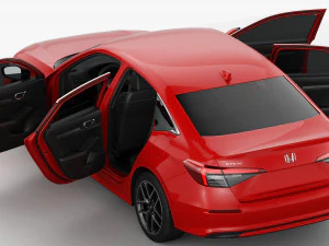 Honda Civic Sedan 2022 3D Model