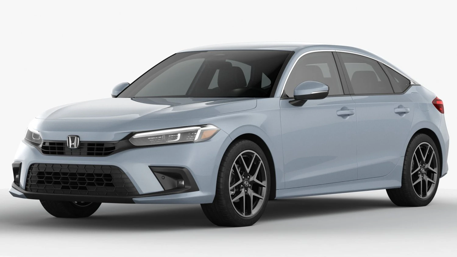 Honda Civic Hatchback 2022 3D Model .c4d .max .obj .3ds .fbx .stl .blend