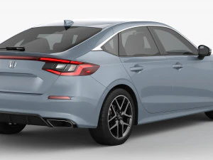 Honda Civic Hatchback 2022 3D Model