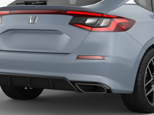 Honda Civic Hatchback 2022 3D Model