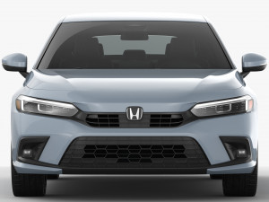 Honda Civic Hatchback 2022 3D Model