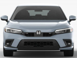 Honda Civic Hatchback 2022 3D Model