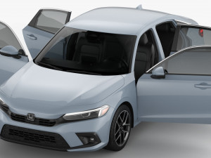 Honda Civic Hatchback 2022 3D Model