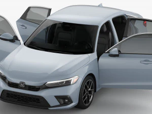 Honda Civic Hatchback 2022 3D Model