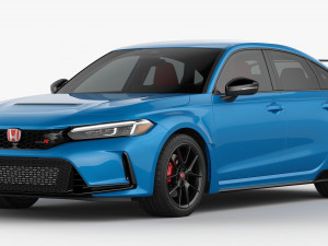 Honda Civic Type R 2023 3D Model