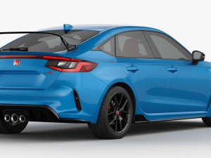 Honda Civic Type R 2023 3D Model