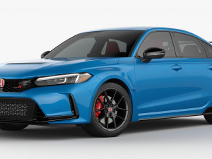 Honda Civic Type R 2023 3D Model