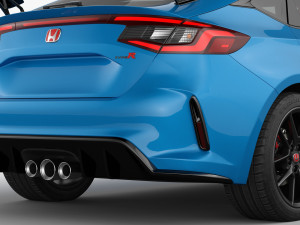 Honda Civic Type R 2023 3D Model
