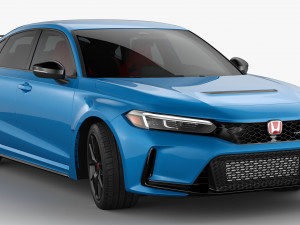 Honda Civic Type R 2023 3D Model