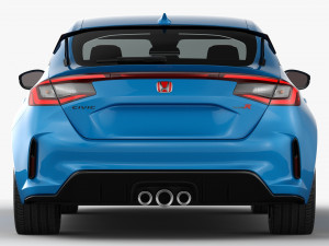 Honda Civic Type R 2023 3D Model