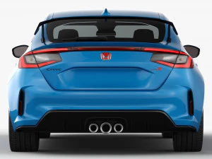 Honda Civic Type R 2023 3D Model