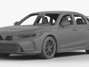Honda Civic Type R 2023 3D Model