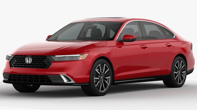 Honda Accord 2023 3D Model .c4d .max .obj .3ds .fbx .stl .blend 