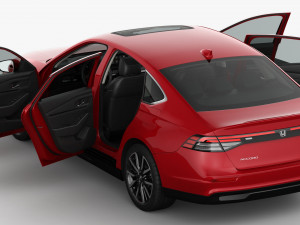 Honda Accord 2023 3D Model