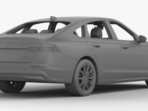 Honda Accord 2023 3D Model