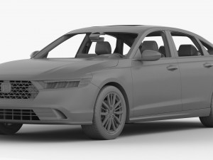 Honda Accord 2023 3D Model