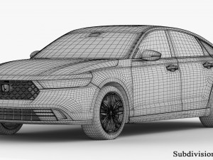 Honda Accord 2023 3D Model