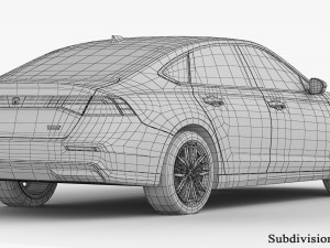 Honda Accord 2023 3D Model