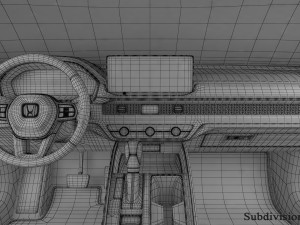 Honda Accord 2023 3D Model