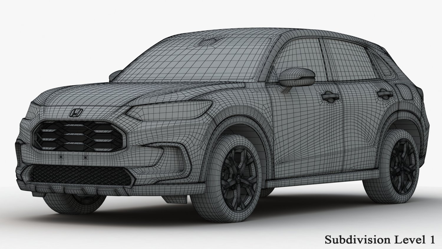 Honda HR-V 2023 3D Model in SUV 3DExport