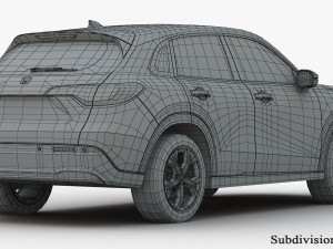 Honda HR-V 2023 3D-Modell