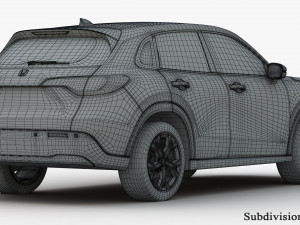 Honda HR-V 2023 3D-Modell