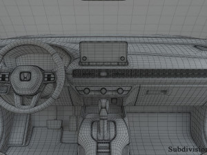 Honda HR-V 2023 3D-Modell