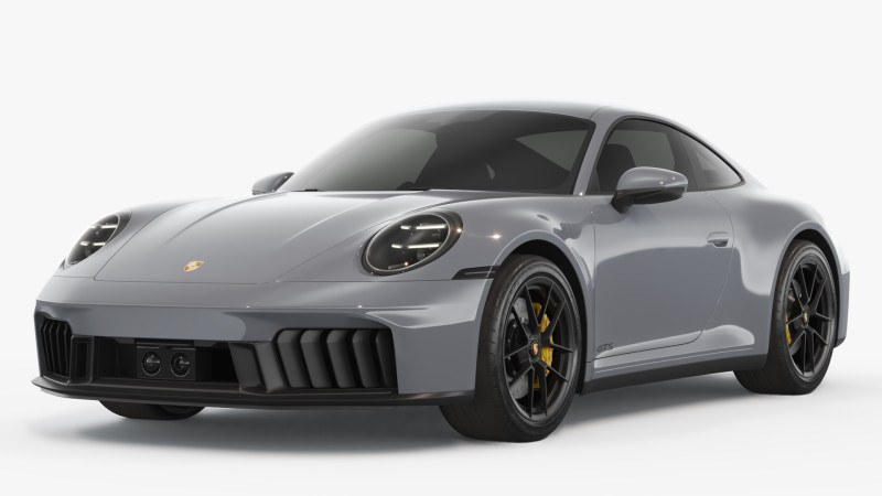 Porsche 911 Carrera GTS 2025 3Dモデル .c4d .max .obj .3ds .fbx .stl .blend
