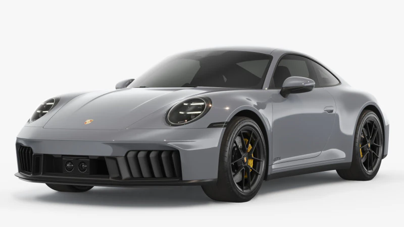 Porsche 911 Carrera GTS 2025 3D Model .c4d .max .obj .3ds .fbx .stl .blend 