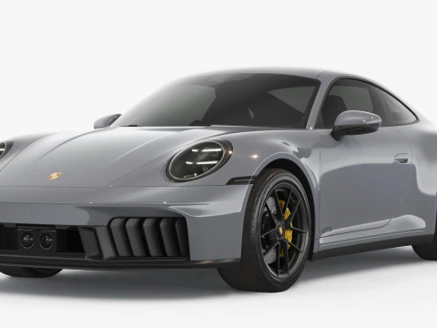 Porsche 911 Carrera GTS 2025 3D Model