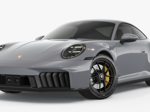 Porsche 911 Carrera GTS 2025 3Dモデル