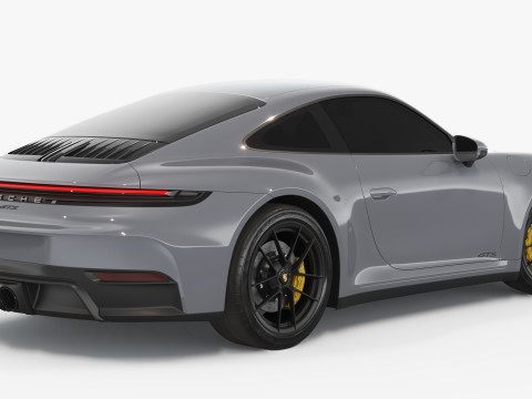 Porsche 911 Carrera GTS 2025 3Dモデル