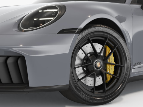 Porsche 911 Carrera GTS 2025 3Dモデル