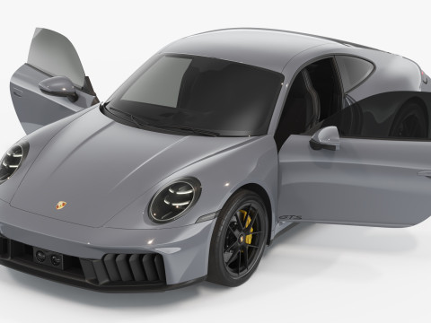 Porsche 911 Carrera GTS 2025 3Dモデル
